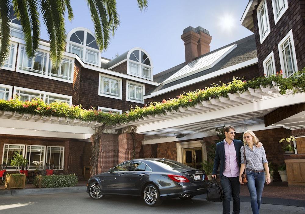 The Stanford Park Hotel Menlo Park Exterior foto