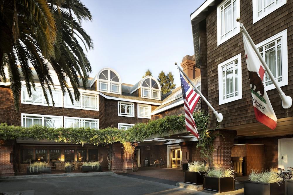The Stanford Park Hotel Menlo Park Exterior foto