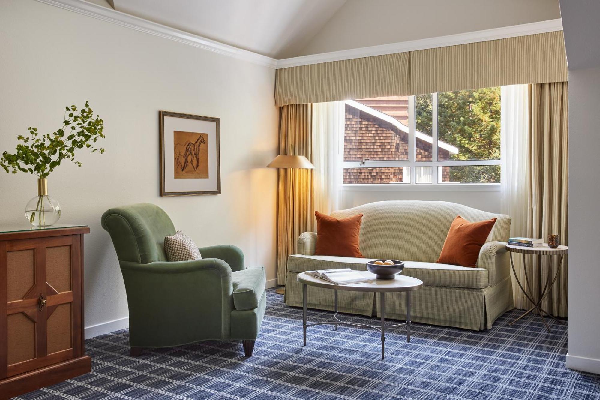 The Stanford Park Hotel Menlo Park Exterior foto